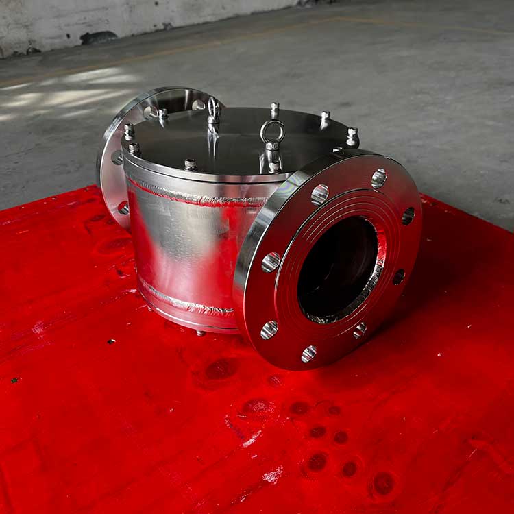 華豫生產(chǎn)供應(yīng)304材質(zhì)管道過濾器 內(nèi)置濾網(wǎng)