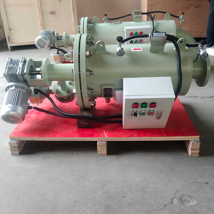 華豫生產(chǎn)供應(yīng)DN150臥式刷式全自動(dòng)自清洗過濾器